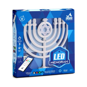 LED MENORAH CLASSIC-WHITE