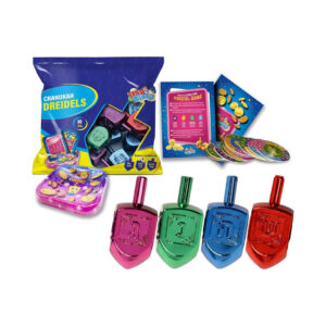 MULTI COLOR METALLIC DREIDELS
