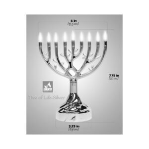 SILVER MENORAH