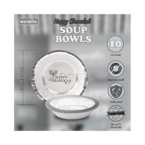 SOUP PLATES CHANUKAH