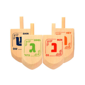 WOOD DREIDEL